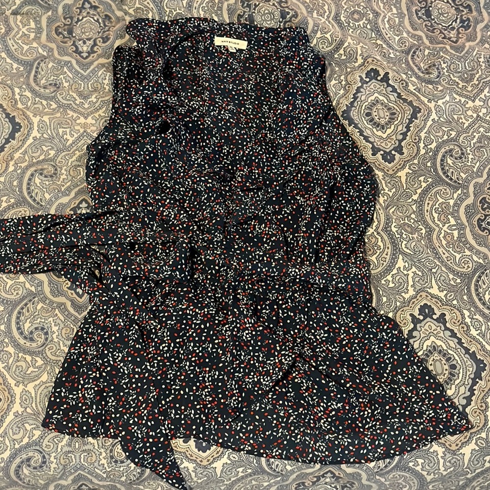 Belted Dress Top